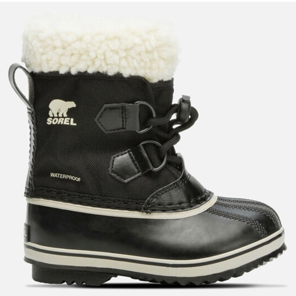Sorel Black Sorel Toddler Yoot Pac Nylon Size 11